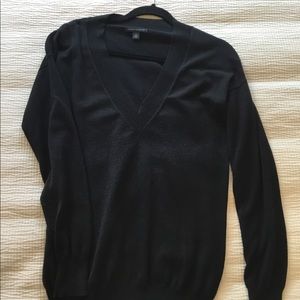 Banana Republic Black Silk/Wool Sweater